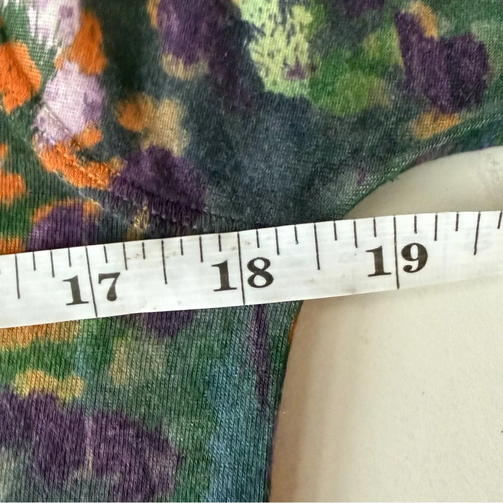 Nally & Millie‎ Womens Small Multi Color Animal Print Abstract Long Sleeve Shirt - Picture 9 of 10